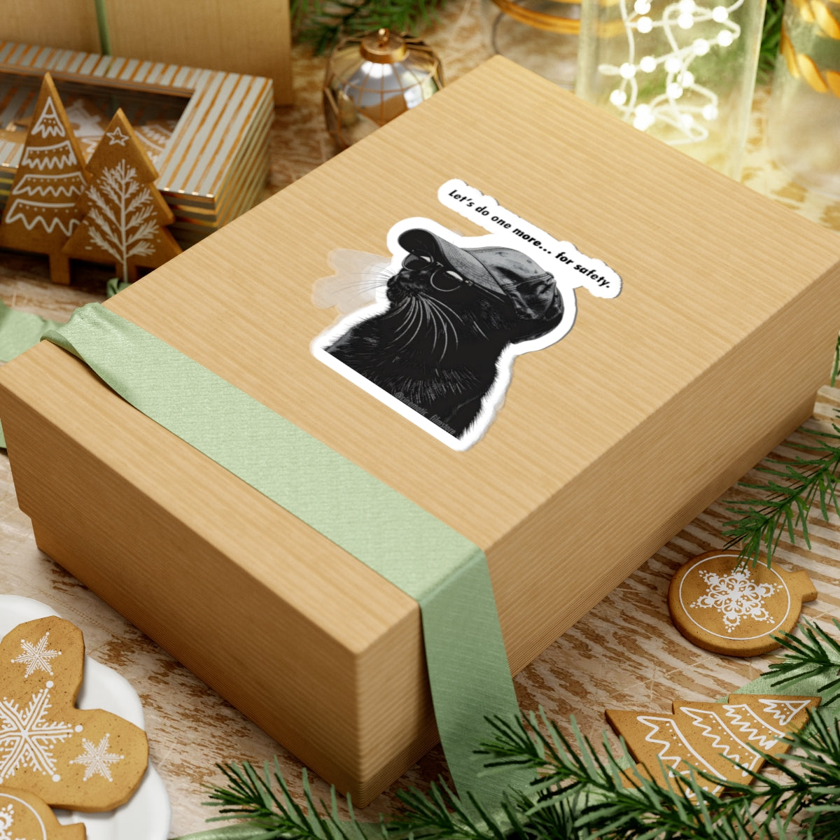 Cat Director Sticker