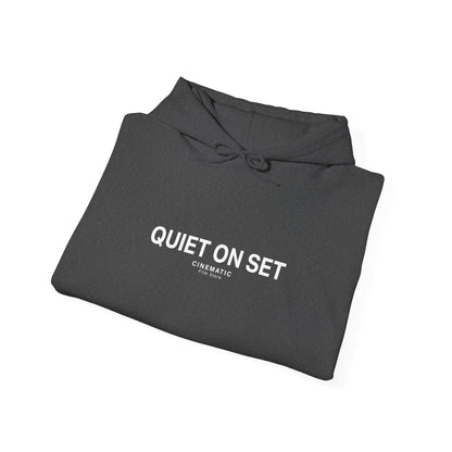 Quiet on Set Edition - Cinematic Unisex Lightweight Hoodie