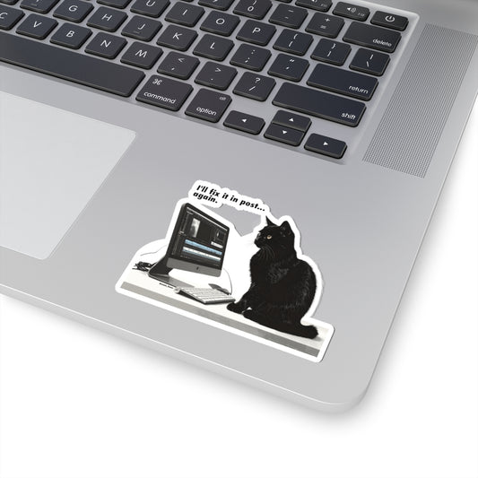 Cat Editor Sticker