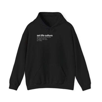 Set Life Culture Edition – Cinematic Unisex Lightweight Hoodie