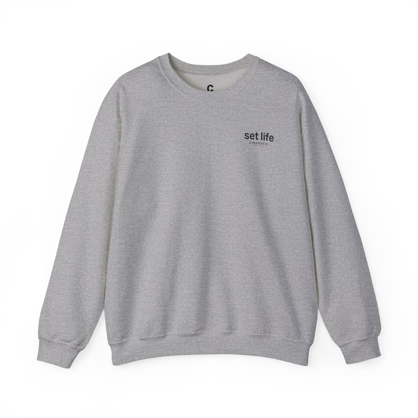 Set Life Stylish Unisex Crewneck Sweatshirt