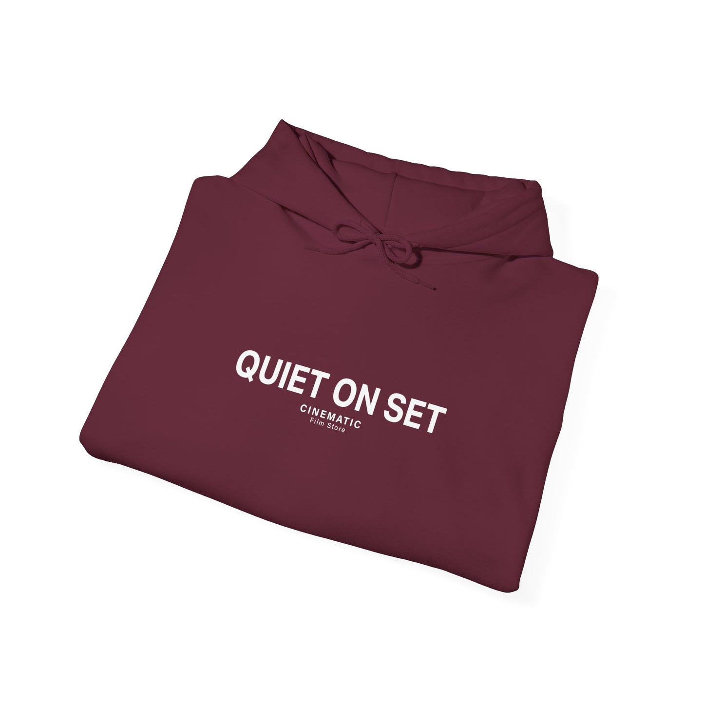 Quiet on Set Edition - Cinematic Unisex Lightweight Hoodie
