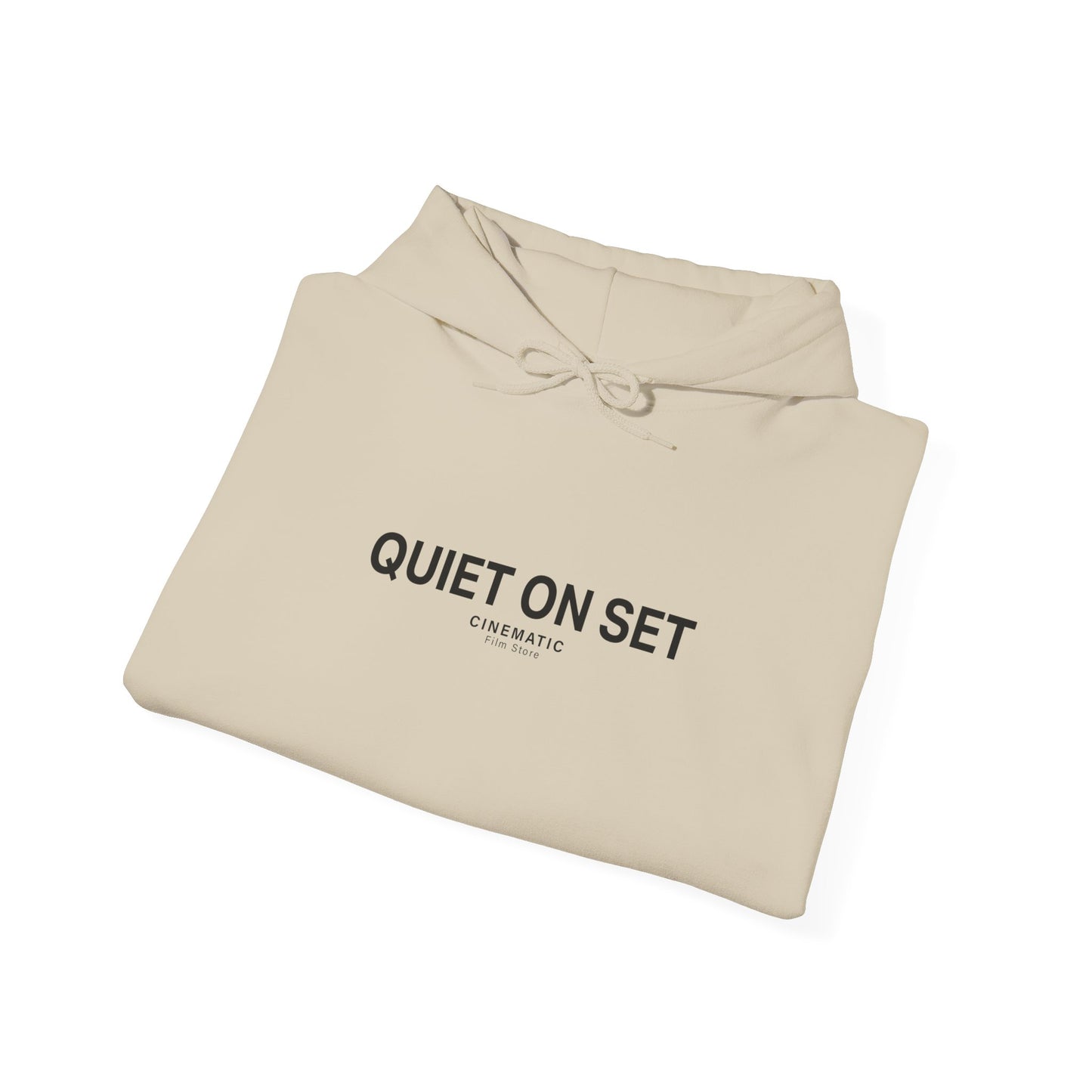 Quiet on Set Edition - Cinematic Unisex Lightweight Hoodie