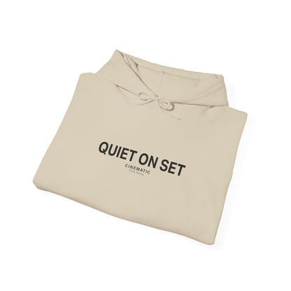 Quiet on Set Edition - Cinematic Unisex Lightweight Hoodie