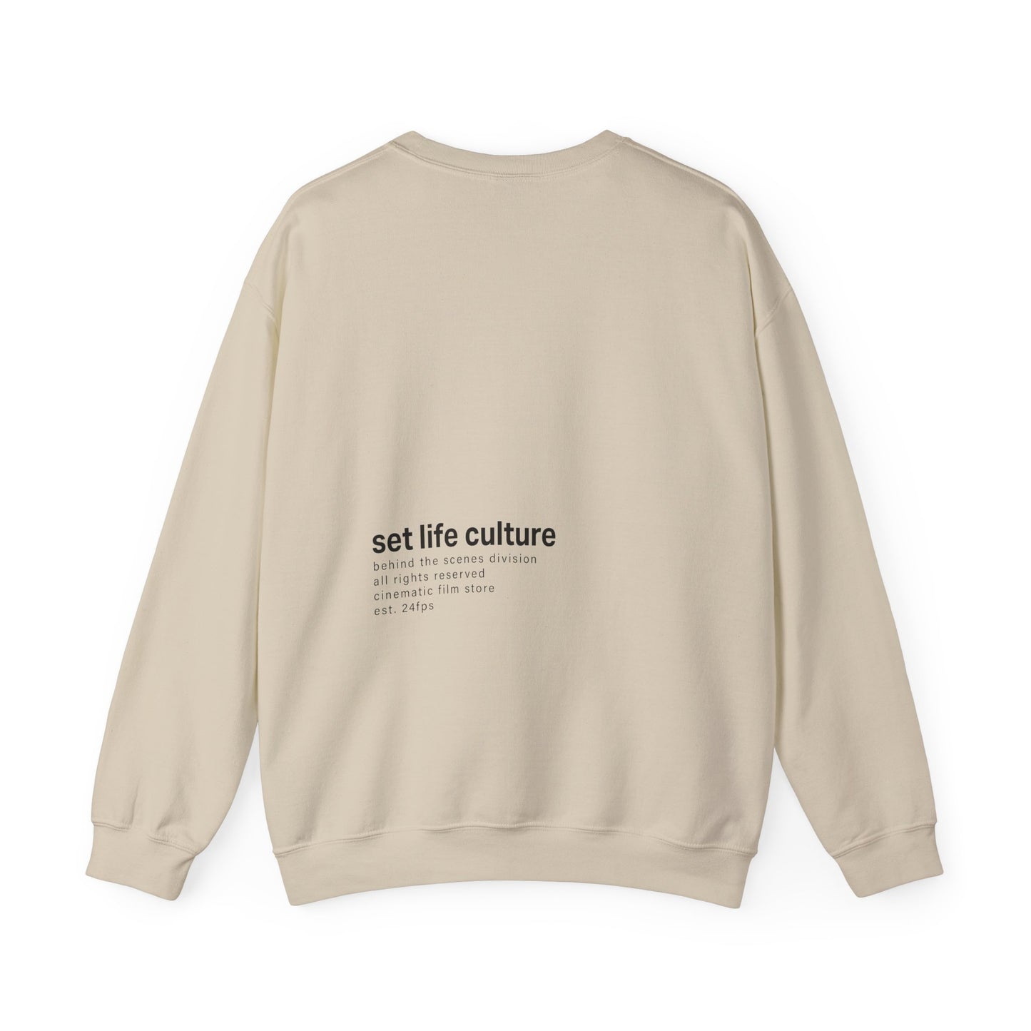 Set Life Stylish Unisex Crewneck Sweatshirt