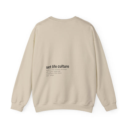 Set Life Stylish Unisex Crewneck Sweatshirt