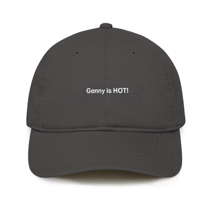 “Genny Is Hot” Organic Baseball Cap