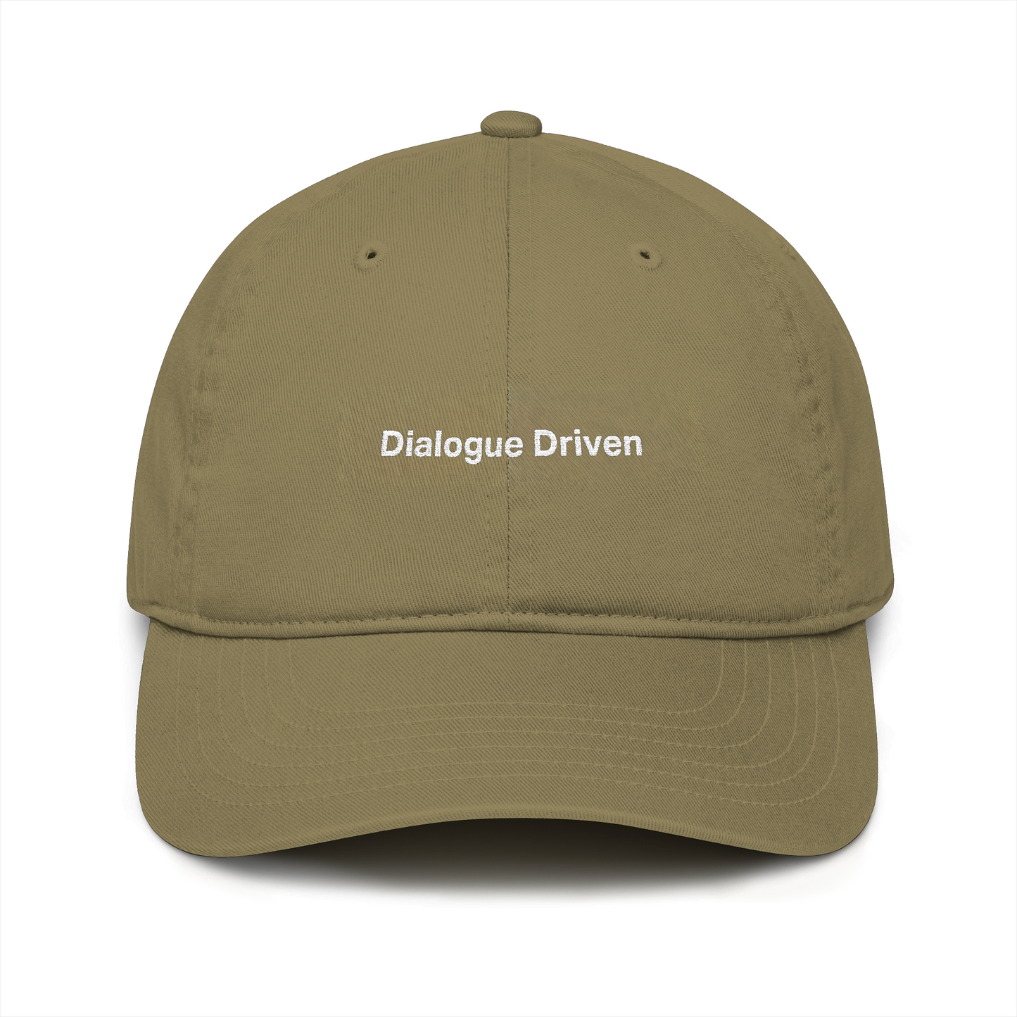 “Dialogue Driven” Organic Baseball Cap