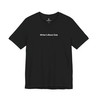 “Writer’s Block Club”- Oversized Unisex Boxy Minimalist Style Shirt