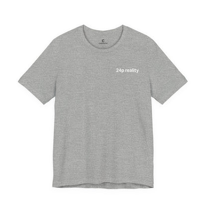 T-Shirt 24p reality - Oversized Unisex Boxy Minimalist Style Shirt