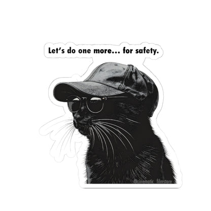 Cat Director Sticker