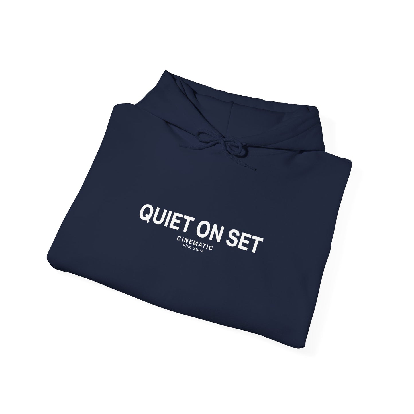 Quiet on Set Edition - Cinematic Unisex Lightweight Hoodie