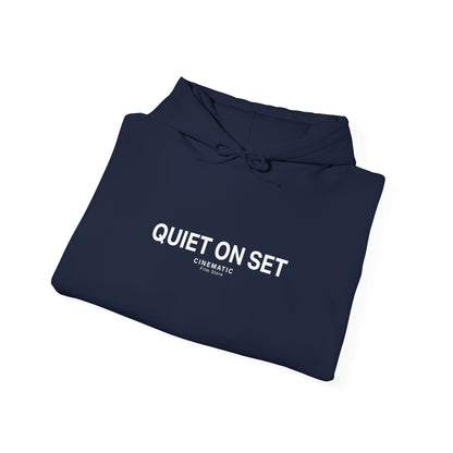 Quiet on Set Edition - Cinematic Unisex Lightweight Hoodie