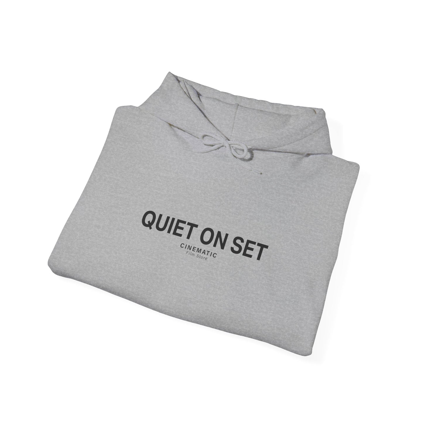 Quiet on Set Edition - Cinematic Unisex Lightweight Hoodie