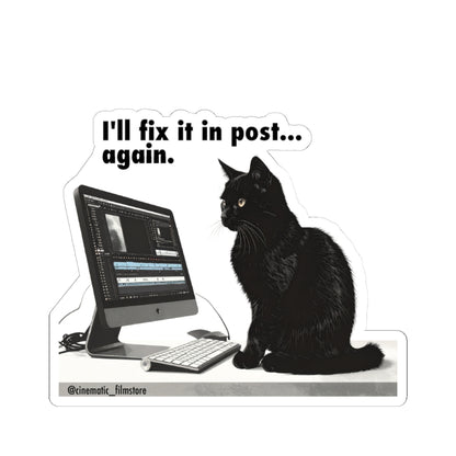 Cat Editor Sticker