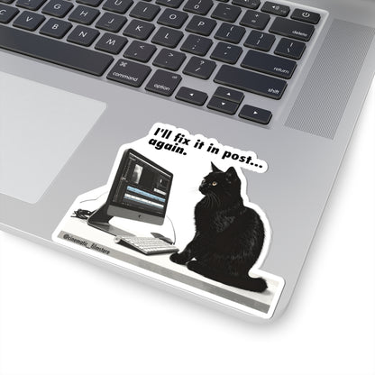 Cat Editor Sticker