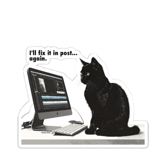 Cat Editor Sticker
