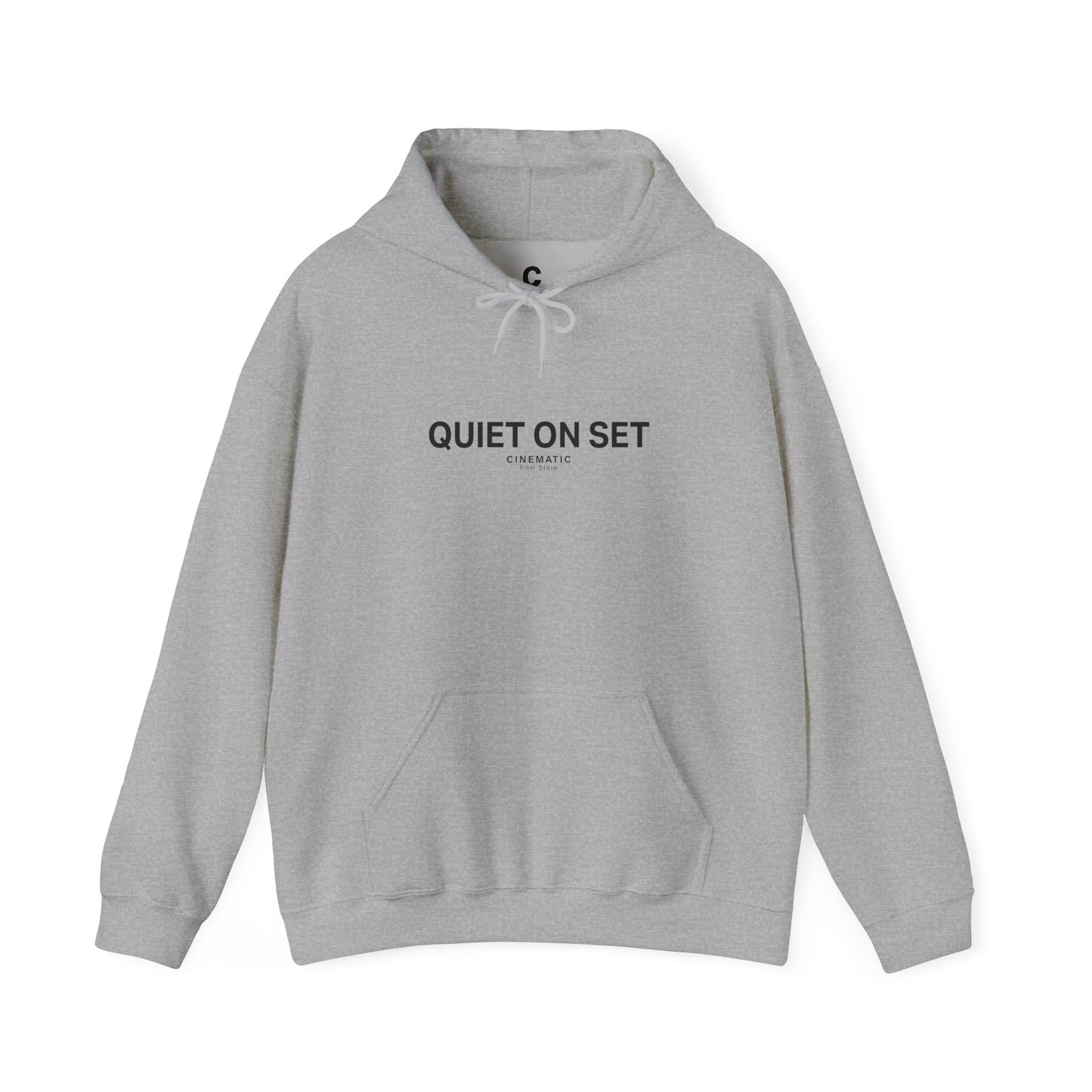 Quiet on Set Edition - Cinematic Unisex Lightweight Hoodie