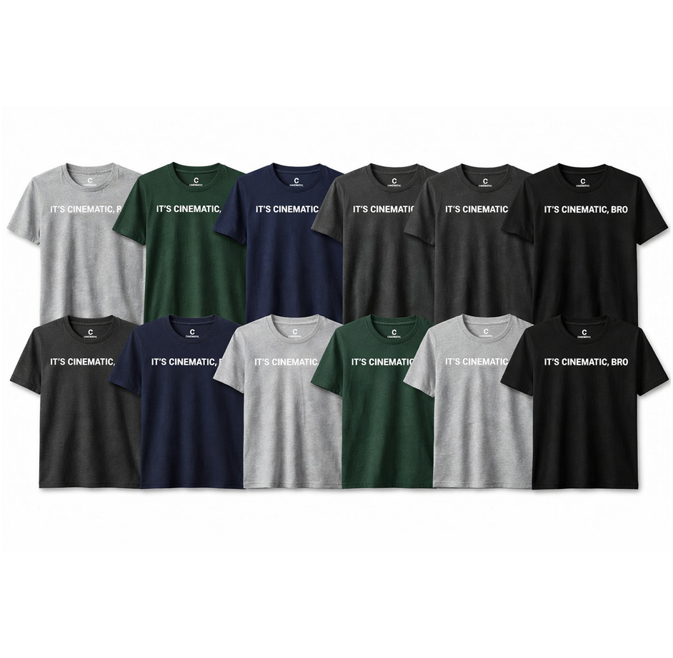 Crew Pack x10 - Custom Film Tees